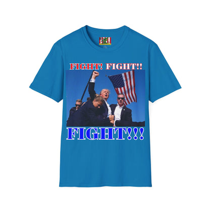 FIGHT! FIGHT!! FIGHT!!! Dark colors Unisex T-Shirt by theGreenDragonTavern.shop