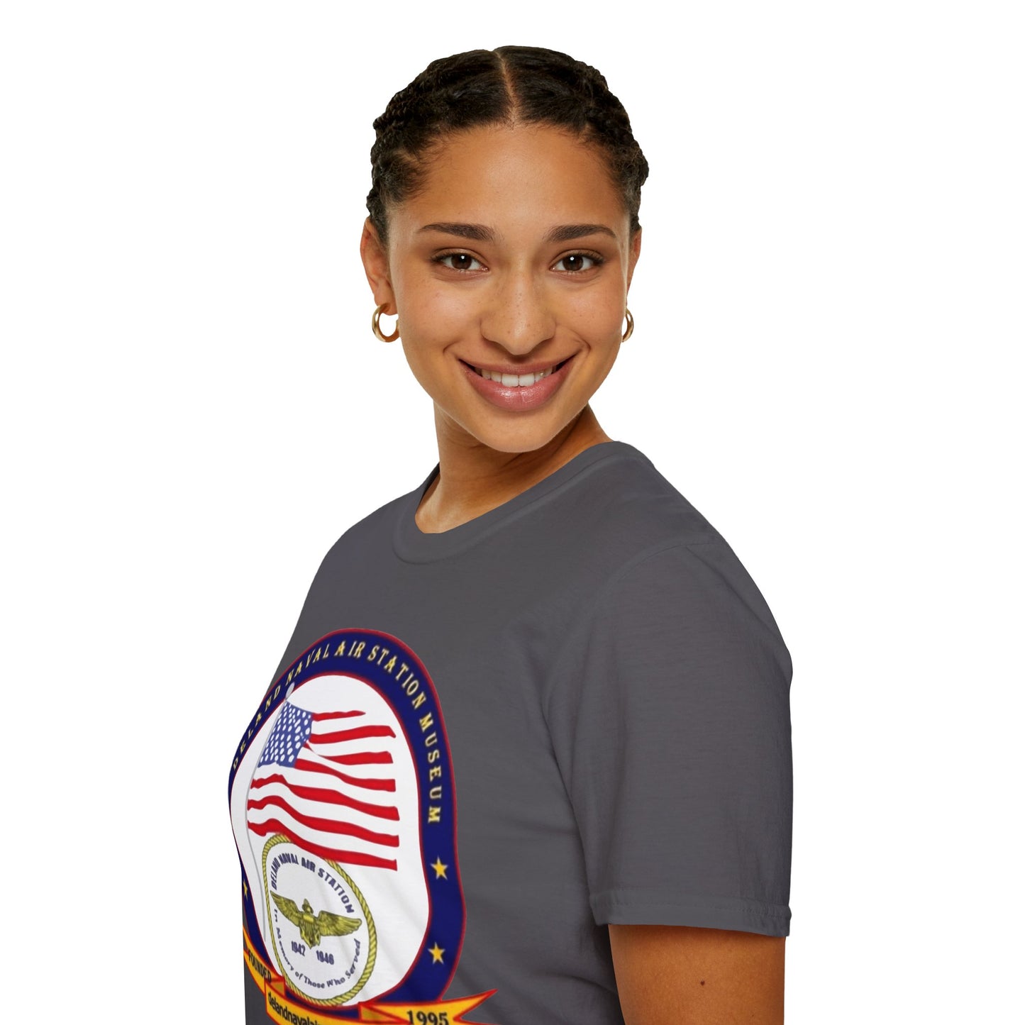 DeLand Naval Air Station Museum Darker Colors Unisex T-Shirt by theGreenDragonTavern.shop