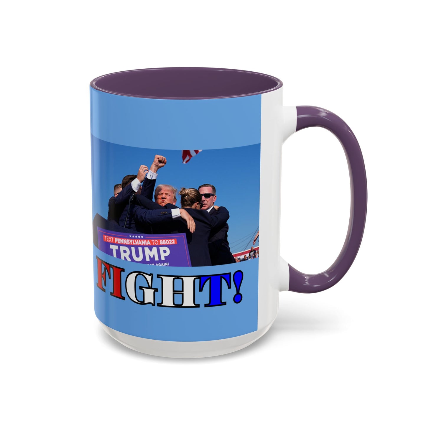Fight! Accent Mug by theGreenDragonTavern.shop
