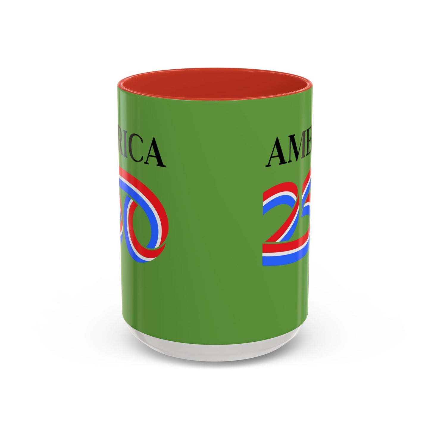 America 250 Green Accent Mug by theGreenDragonTavern.shop