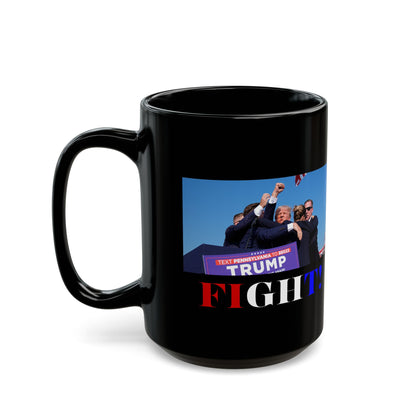 Fight! Black Mug by theGreenDragonTavern.shop