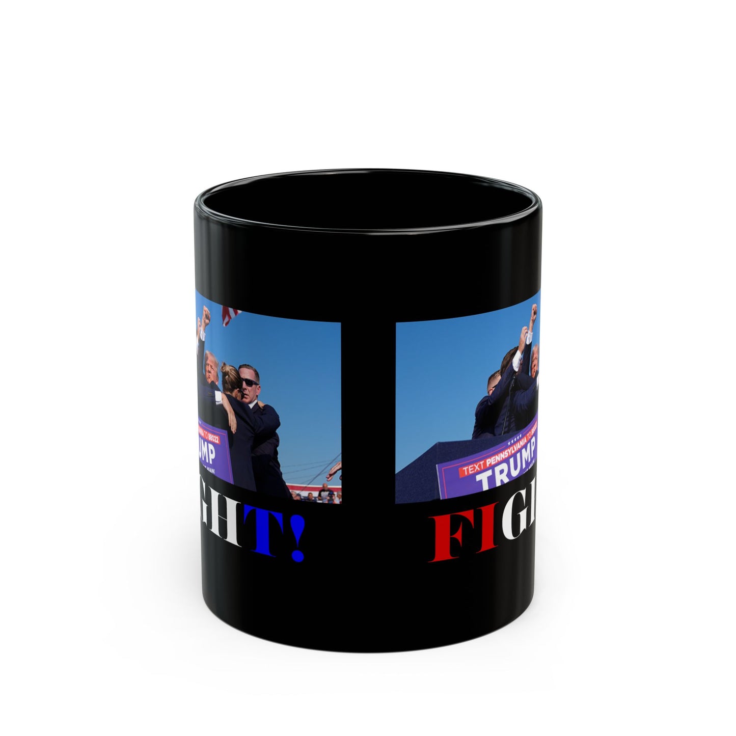 Fight! Black Mug by theGreenDragonTavern.shop