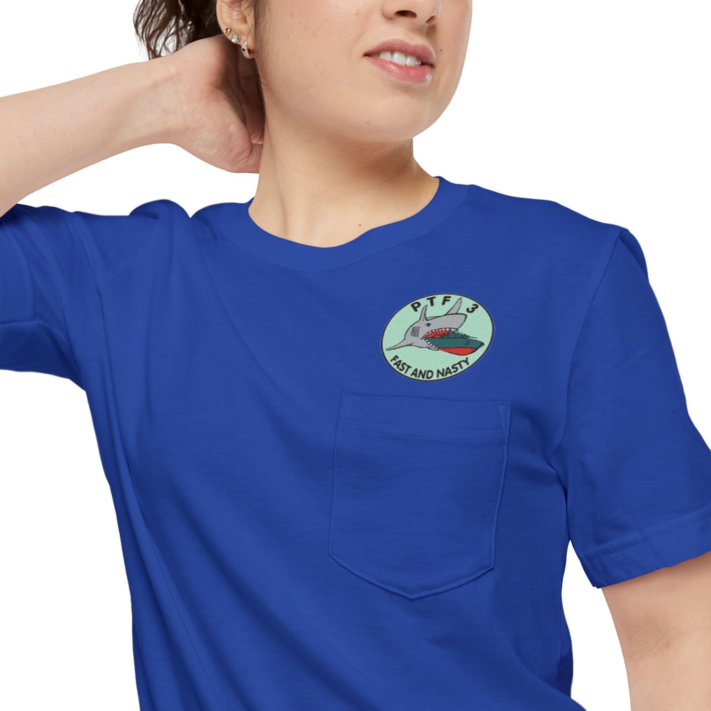 DNASM PTF-3 Unisex Pocket T-Shirt by theGreenDragonTavern.shop
