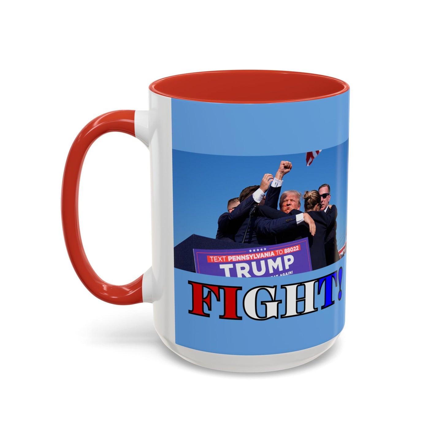 Fight! Accent Mug by theGreenDragonTavern.shop