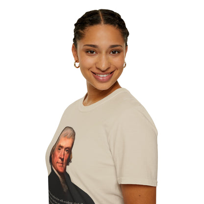 We hold these truths to be self-evident Light colors Unisex T-Shirt by theGreenDragonTavern.shop
