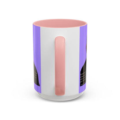 We hold these truths to be self-evident Light Purple Accent Mug by theGreenDragonTavern.shop