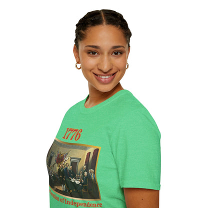 Declaration of Independence Dark colors Unisex T-Shirt by theGreenDragonTavern.shop