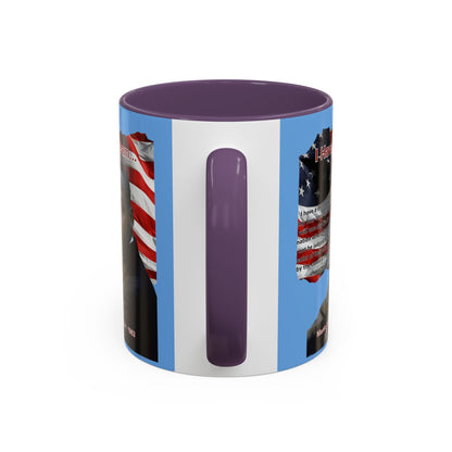 "I Have a Dream" MLKJr Blue Accent Mug by theGreenDragonTavern.shop