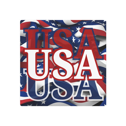 USA! USA! USA White Center Metal Art Sign by theGreenDragonTavern.shop