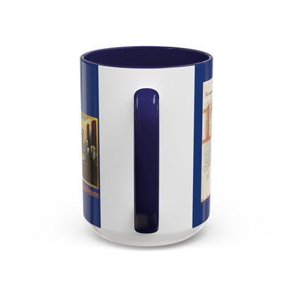 Declaration of Independence Dark Blue Accent Mug by theGreenDragonTavern.shop