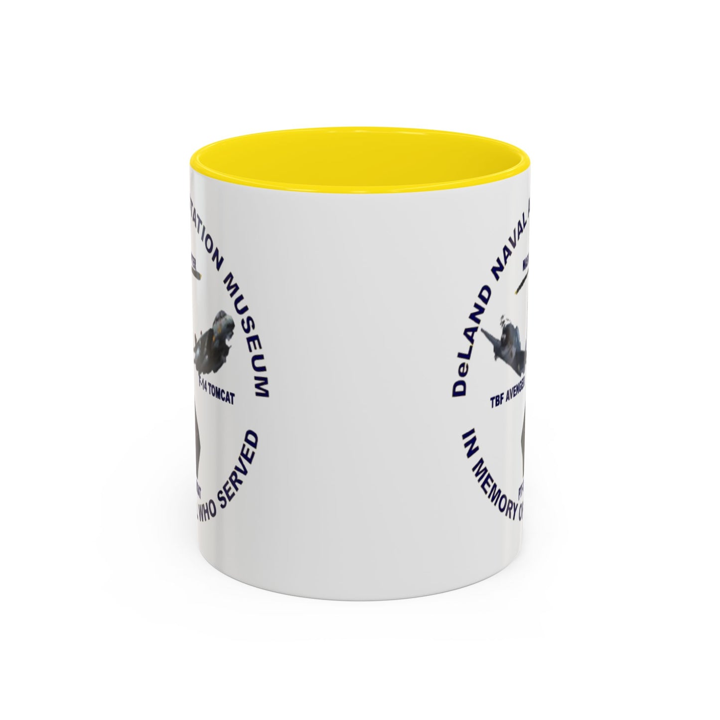 DNASM Student art White Accent Mug by theGreenDragonTavern.shop