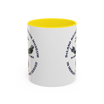 DNASM Student art White Accent Mug by theGreenDragonTavern.shop