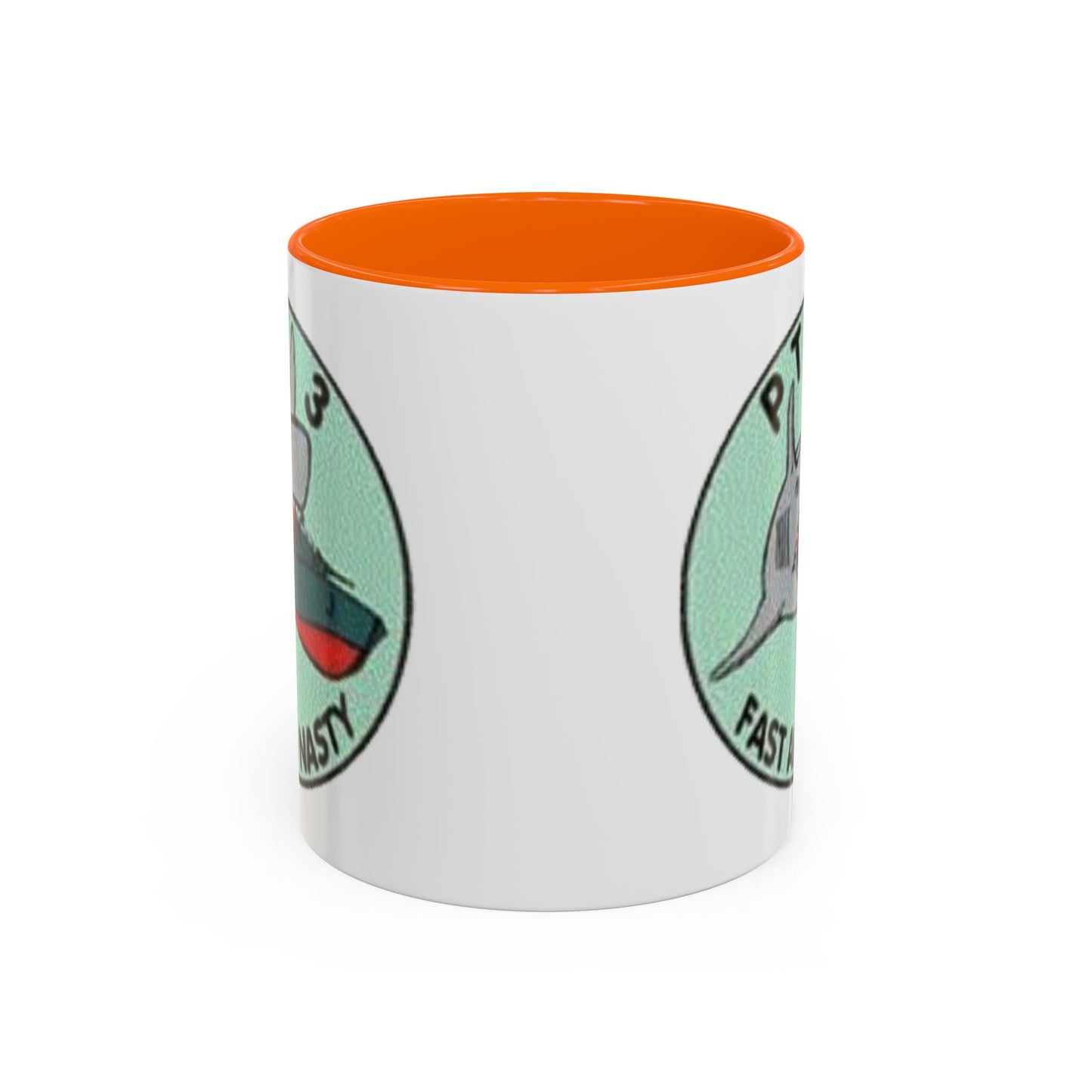 DNASM PTF-3 White Accent Mug by theGreenDragonTavern.shop