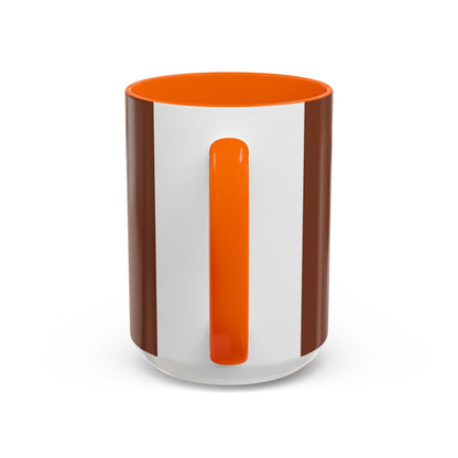 Hula Girl Packin' Heat Brown Accent Mug by theGreenDragonTavern.shop