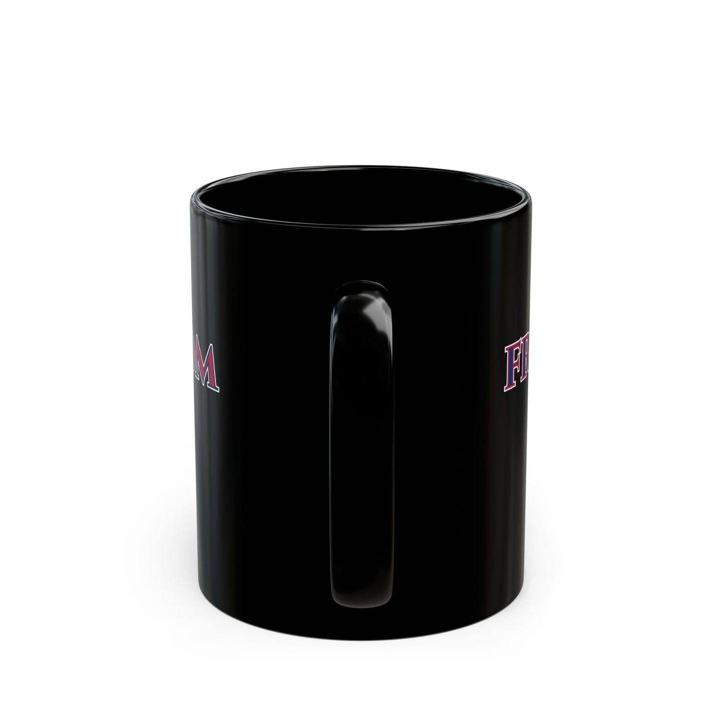 Freedom, Mixed font, Black Mug by theGreenDragonTavern.shop