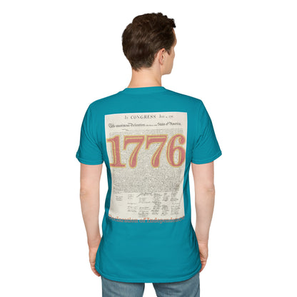 Declaration of Independence Dark colors Unisex T-Shirt by theGreenDragonTavern.shop