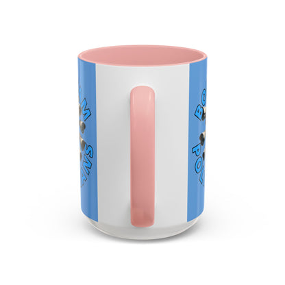 Bodycam the Politicians Cameras Blue Accent Mug by theGreenDragonTavern.shop