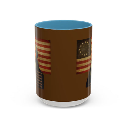 Washington's Earnest Prayer Brown Accent Mug by theGreenDragonTavern.shop