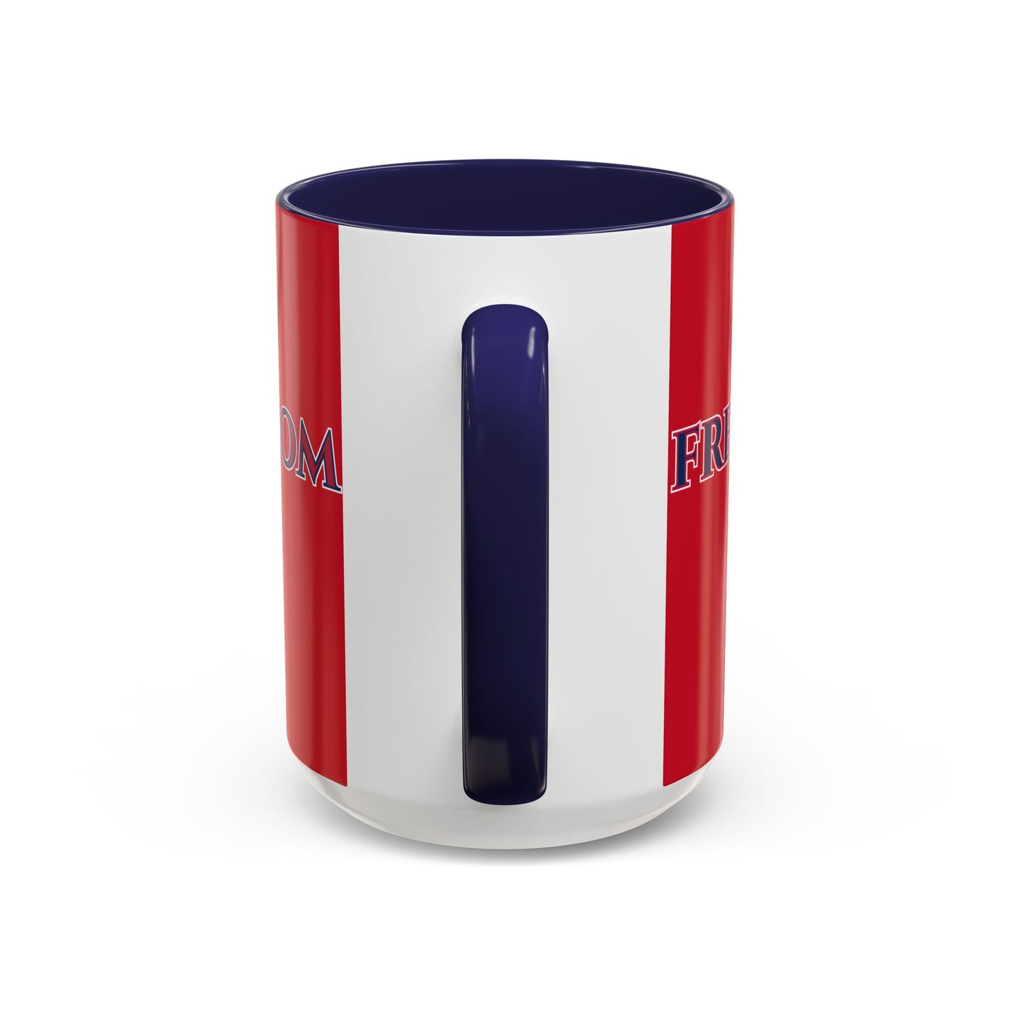 Freedom, Red Accent Mug by theGreenDragonTavern.shop