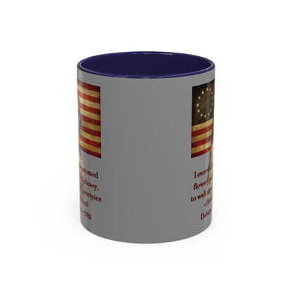Deborah Sampson, America's Mulan Grey Accent Mug by theGreenDragonTavern.shop