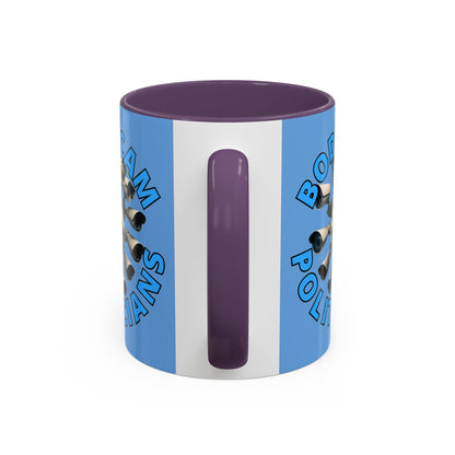 Bodycam the Politicians Cameras Blue Accent Mug by theGreenDragonTavern.shop