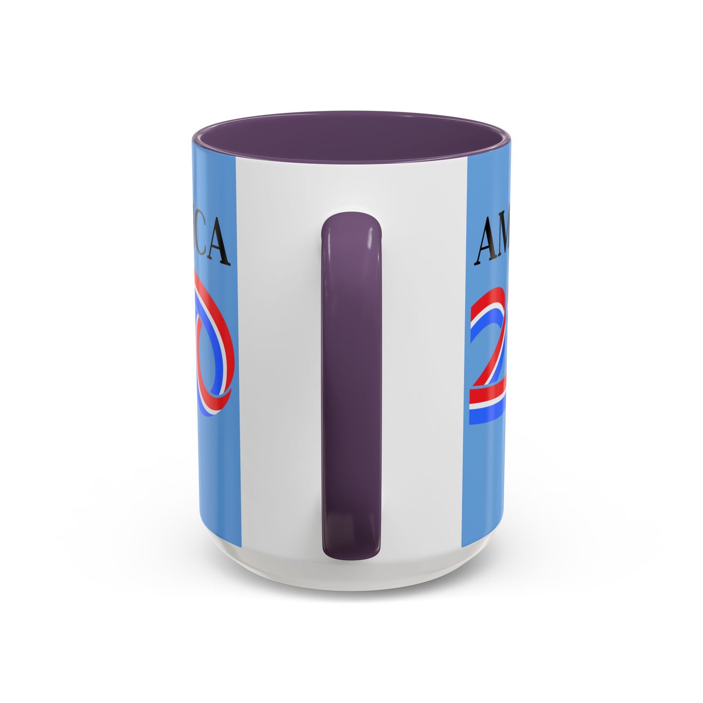 America 250 Light Blue Accent Mug by theGreenDragonTavern.shop