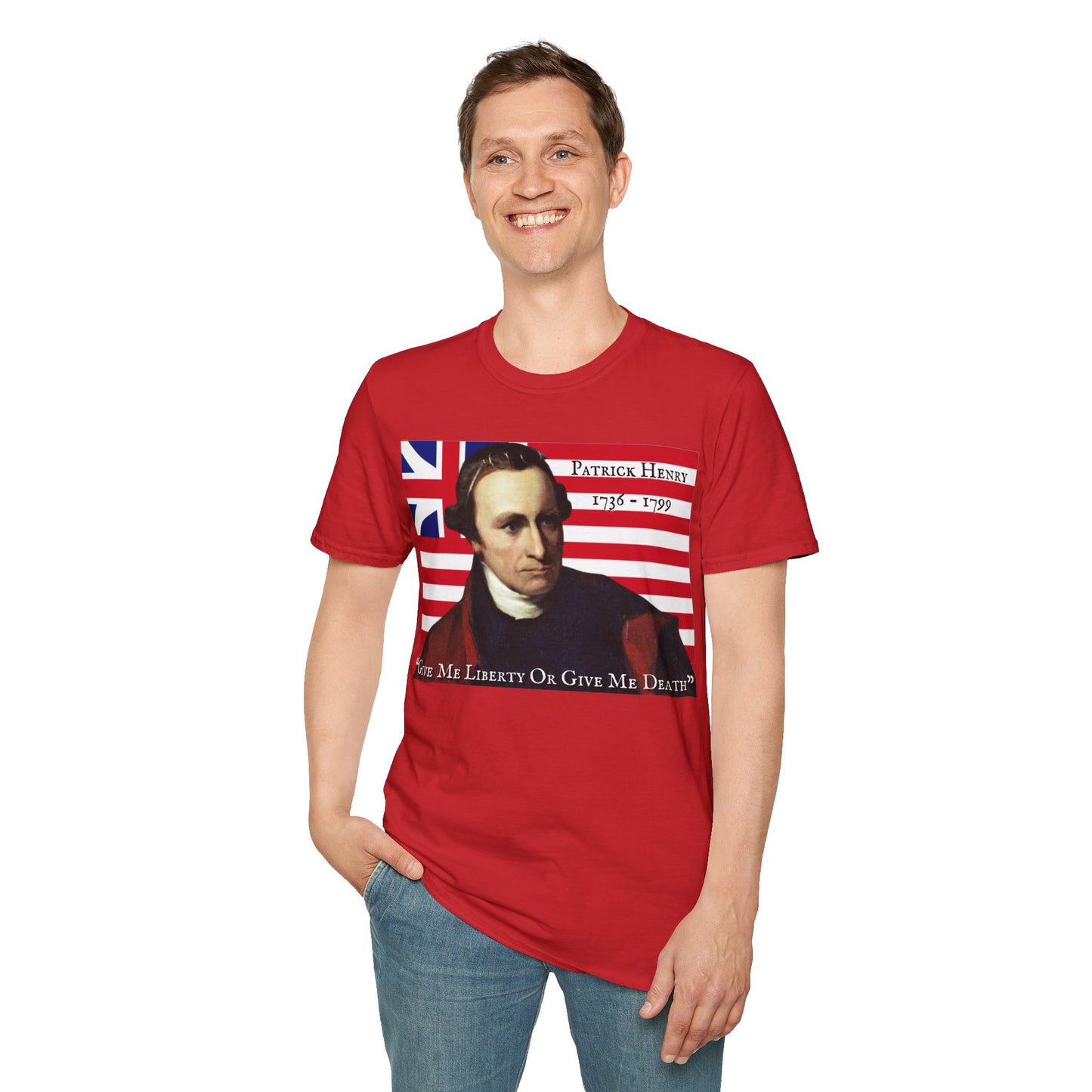 Patrick Henry LTcolors Unisex T-Shirt by theGreenDragonTavern.shop