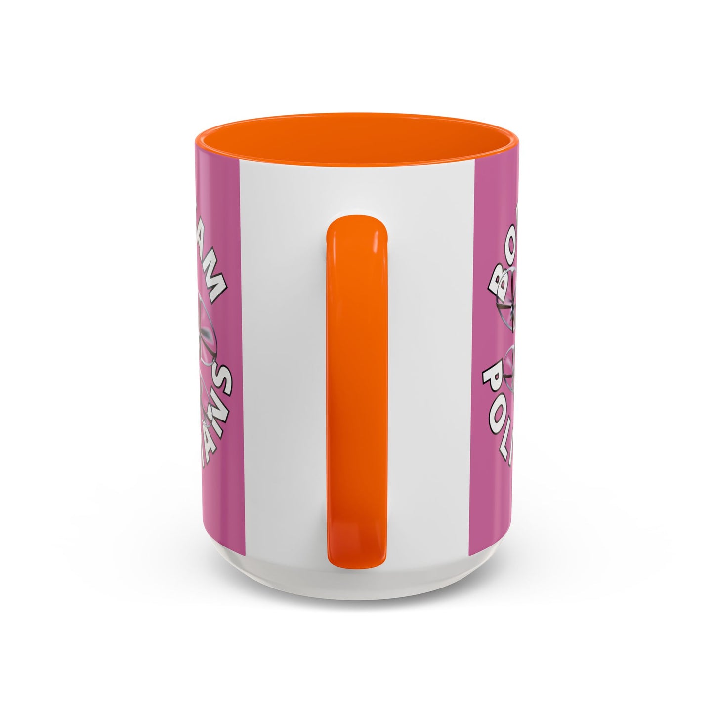 Bodycam the Politicians Drone Pink Accent Mug by theGreenDragonTavern.shop