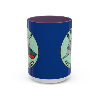 DNASM PTF-3 Blue Accent Mug by theGreenDragonTavern.shop