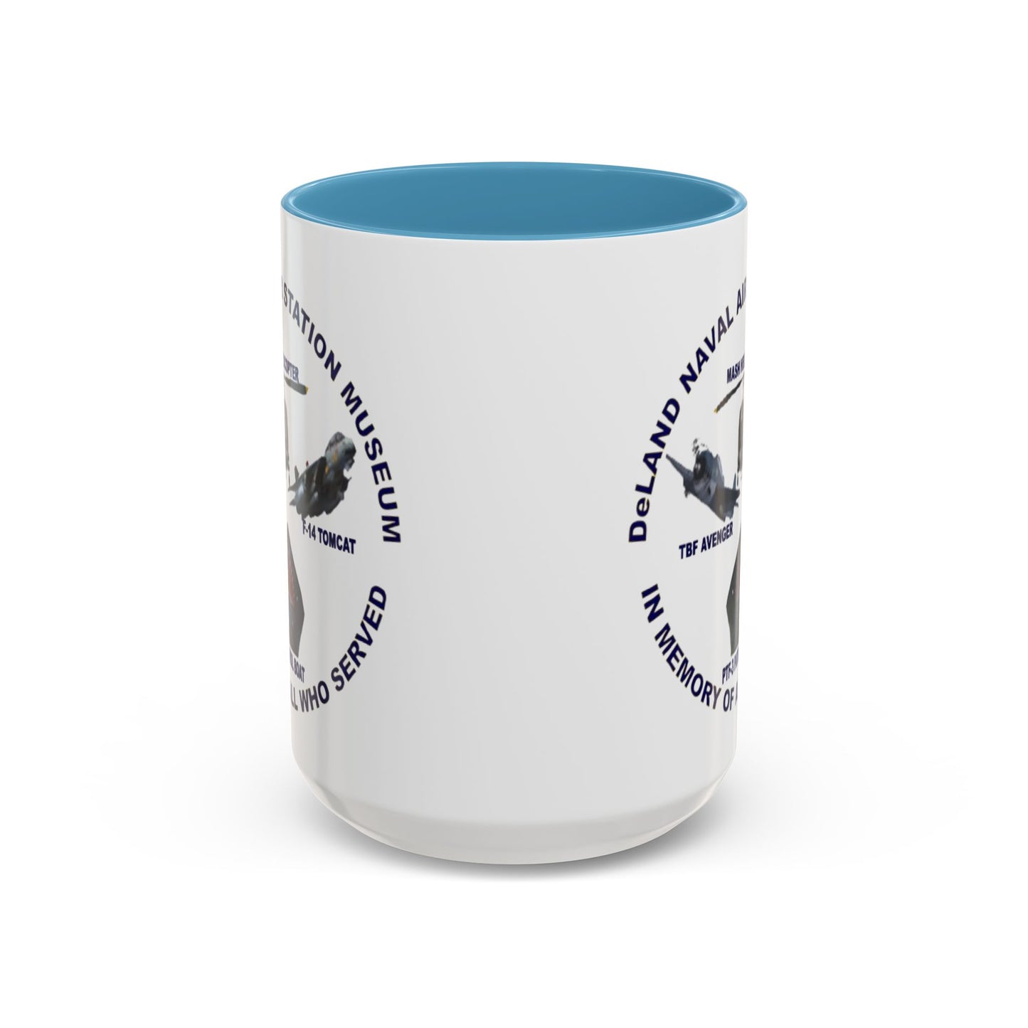 DNASM Student art White Accent Mug by theGreenDragonTavern.shop