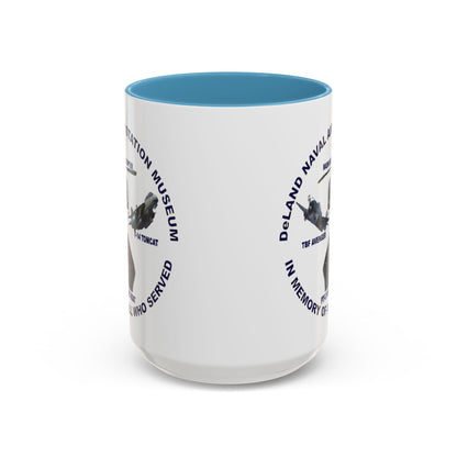 DNASM Student art White Accent Mug by theGreenDragonTavern.shop