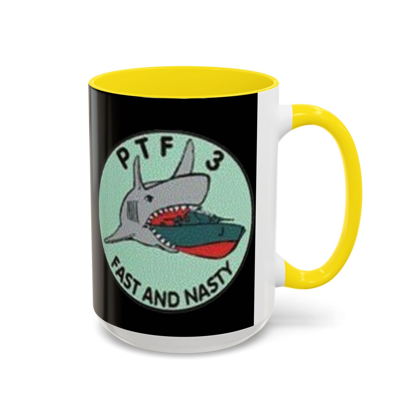DNASM PTF-3 Black Accent Mug by theGreenDragonTavern.shop