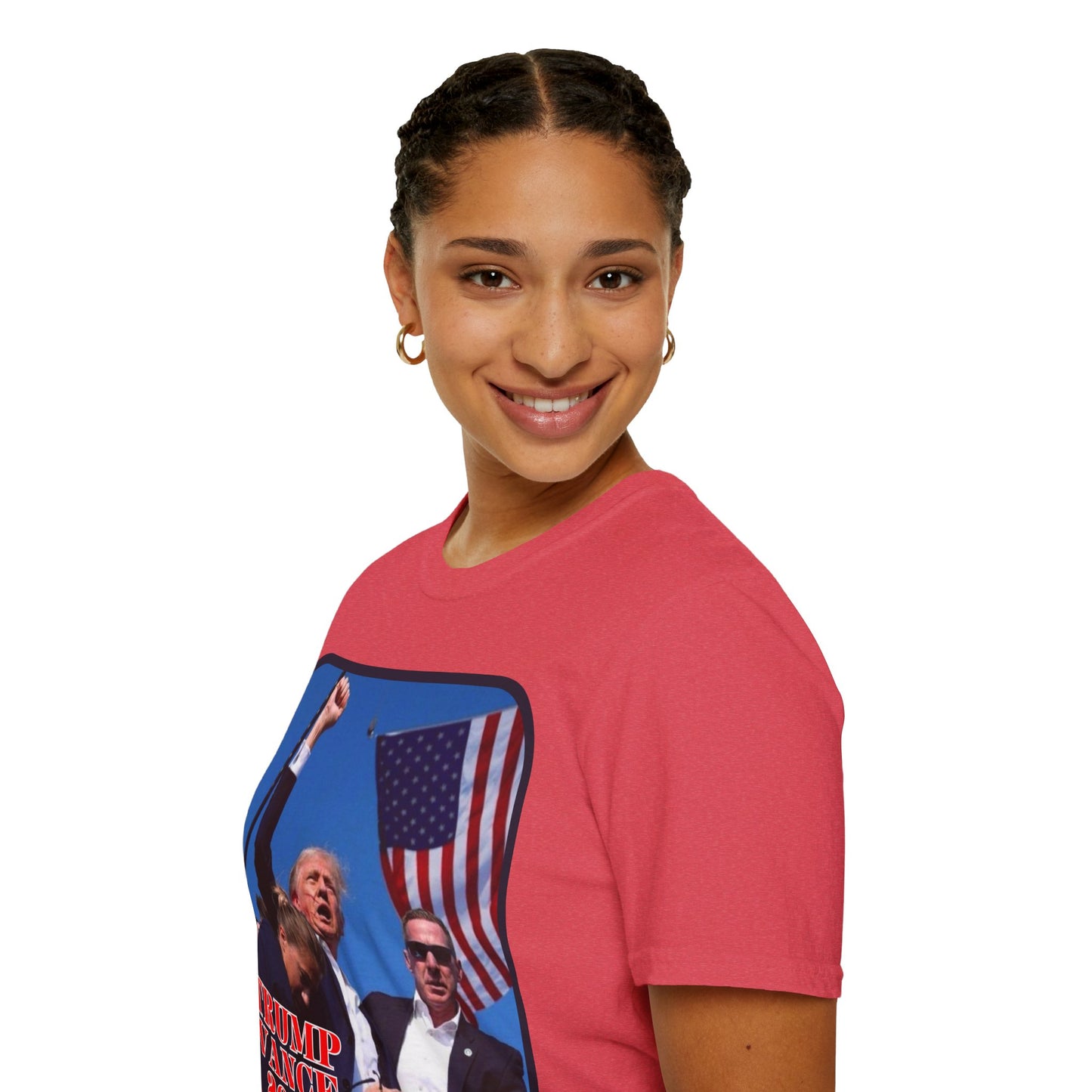 Trump and Vance 2024 Light colors Unisex T-Shirt by theGreenDragonTavern.shop