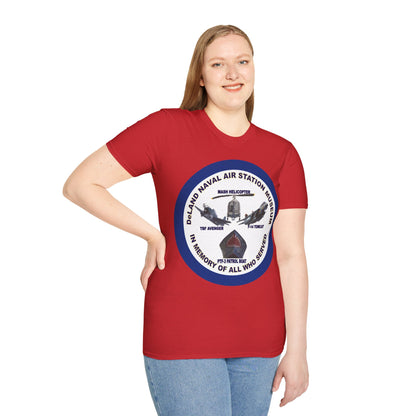 DNASM Student Art Navy Frame Lighter colors Unisex T-Shirt by theGreenDragonTavern.shop