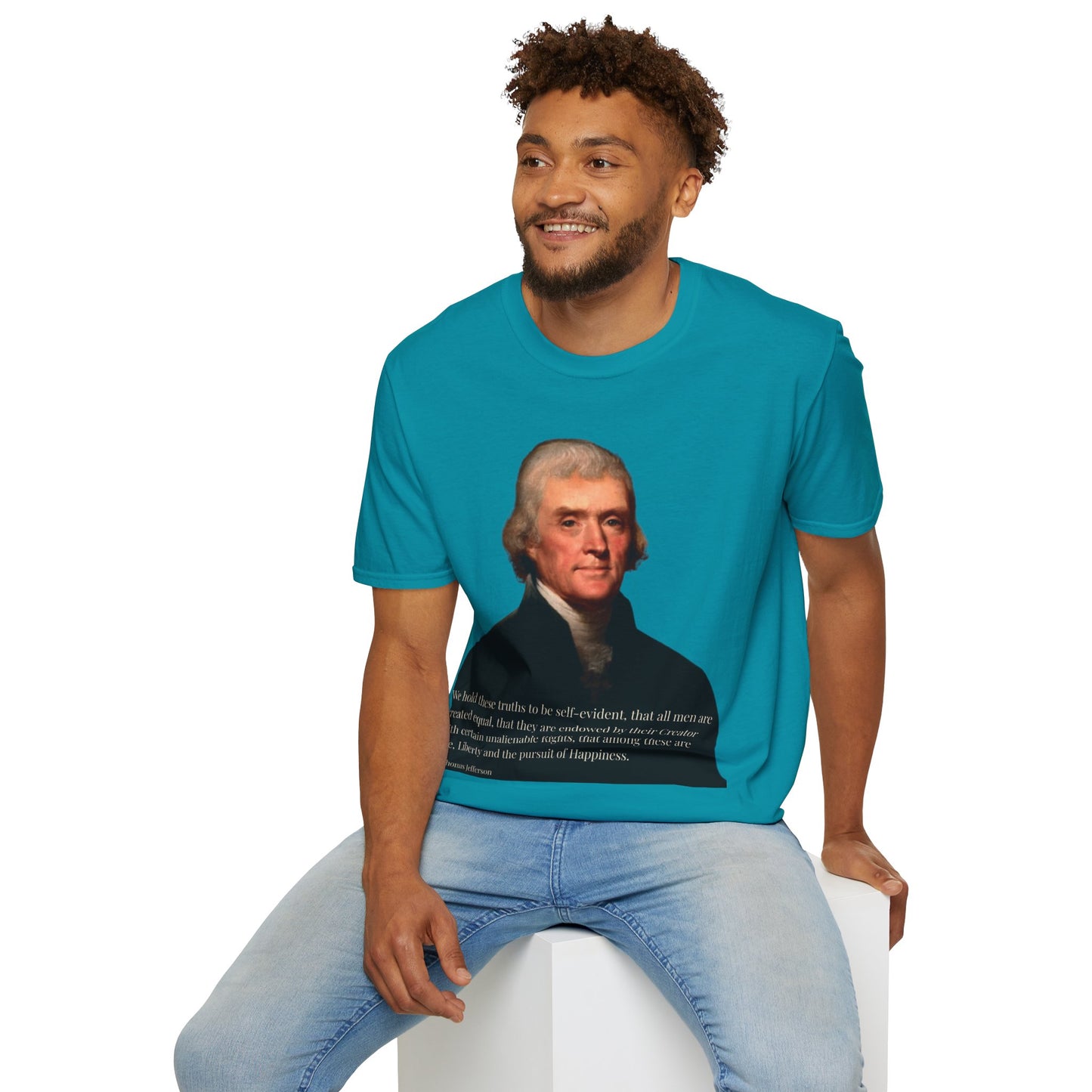 We hold these truths to be self-evident Dark colors Unisex T-Shirt by theGreenDragonTavern.shop