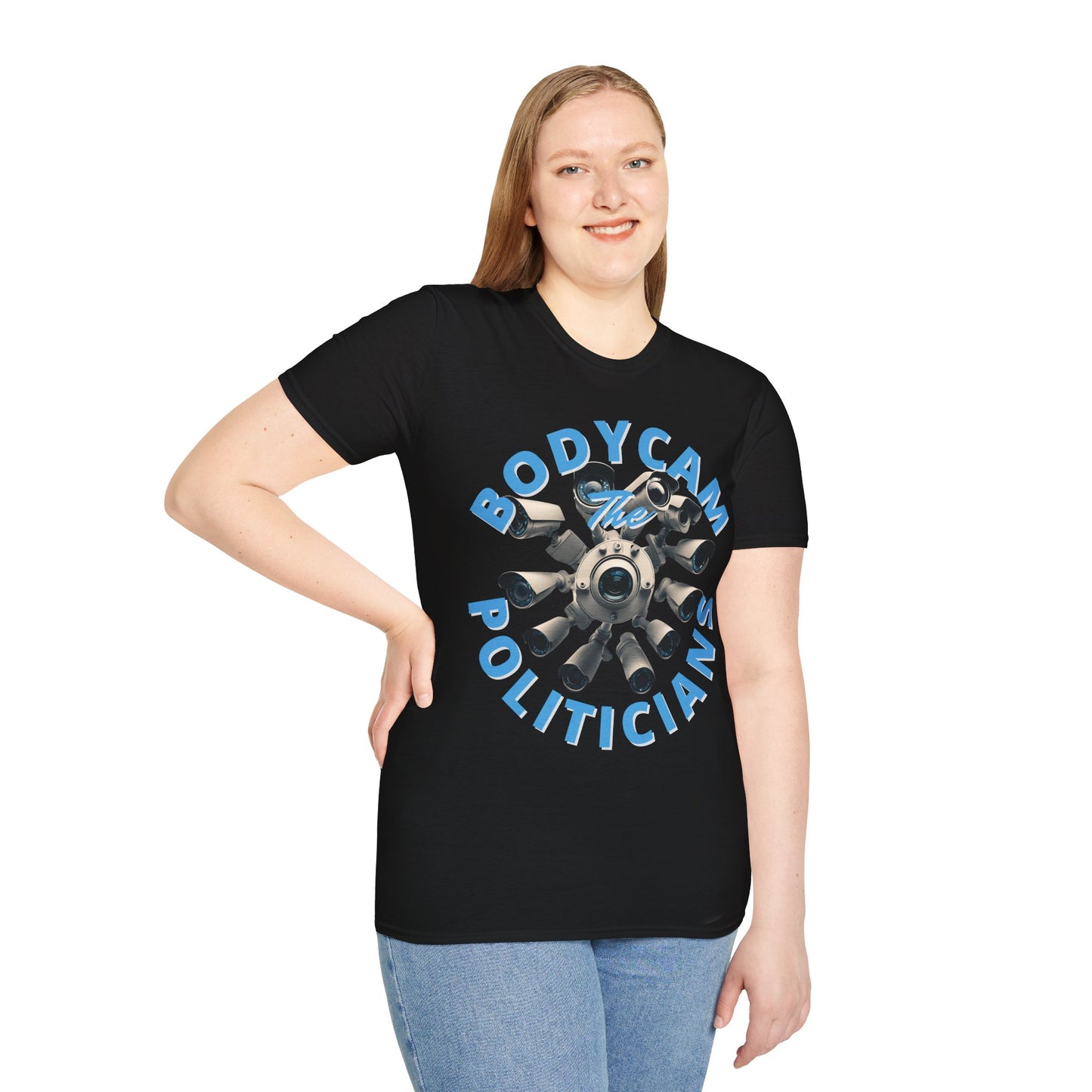 Bodycam the Politicians Cameras Dark colors Unisex T-Shirt by theGreenDragonTavern.shop