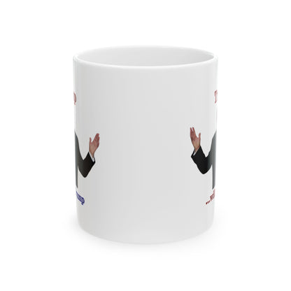 Trump...will be Trump White Mug by theGreenDragonTavern.shop
