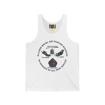 DNASM Student Art Unisex Jersey Tank Top by theGreenDragonTavern.shop