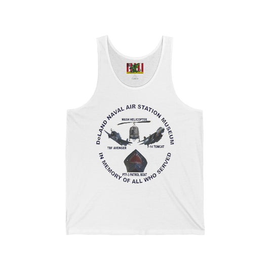 DNASM Student Art Unisex Jersey Tank Top by theGreenDragonTavern.shop