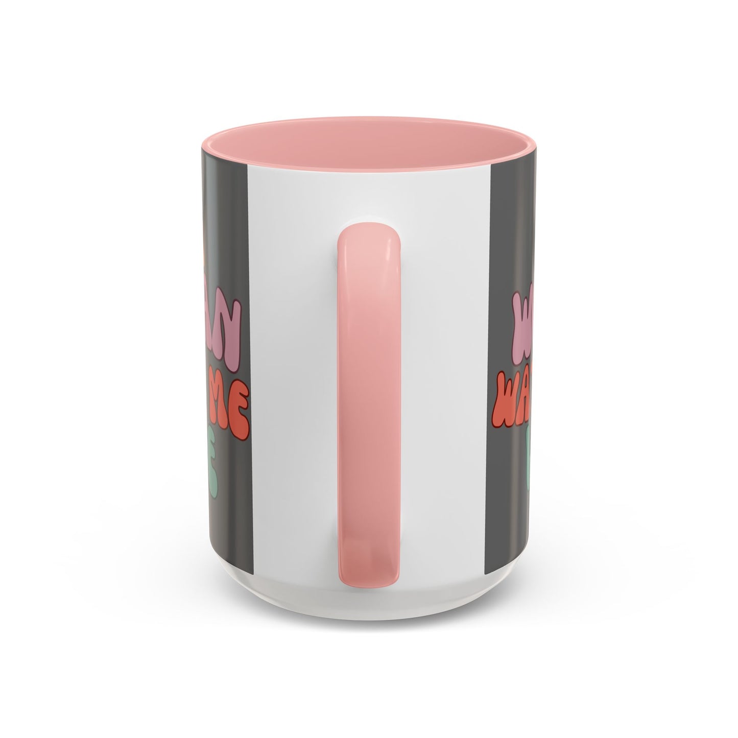 I Am Woman Watch Me Vote Grey Accent Mug by theGreenDragonTavern.shop