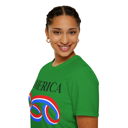 America 250 Black font, Dark colors, Unisex T-Shirt by theGreenDragonTavern.shop