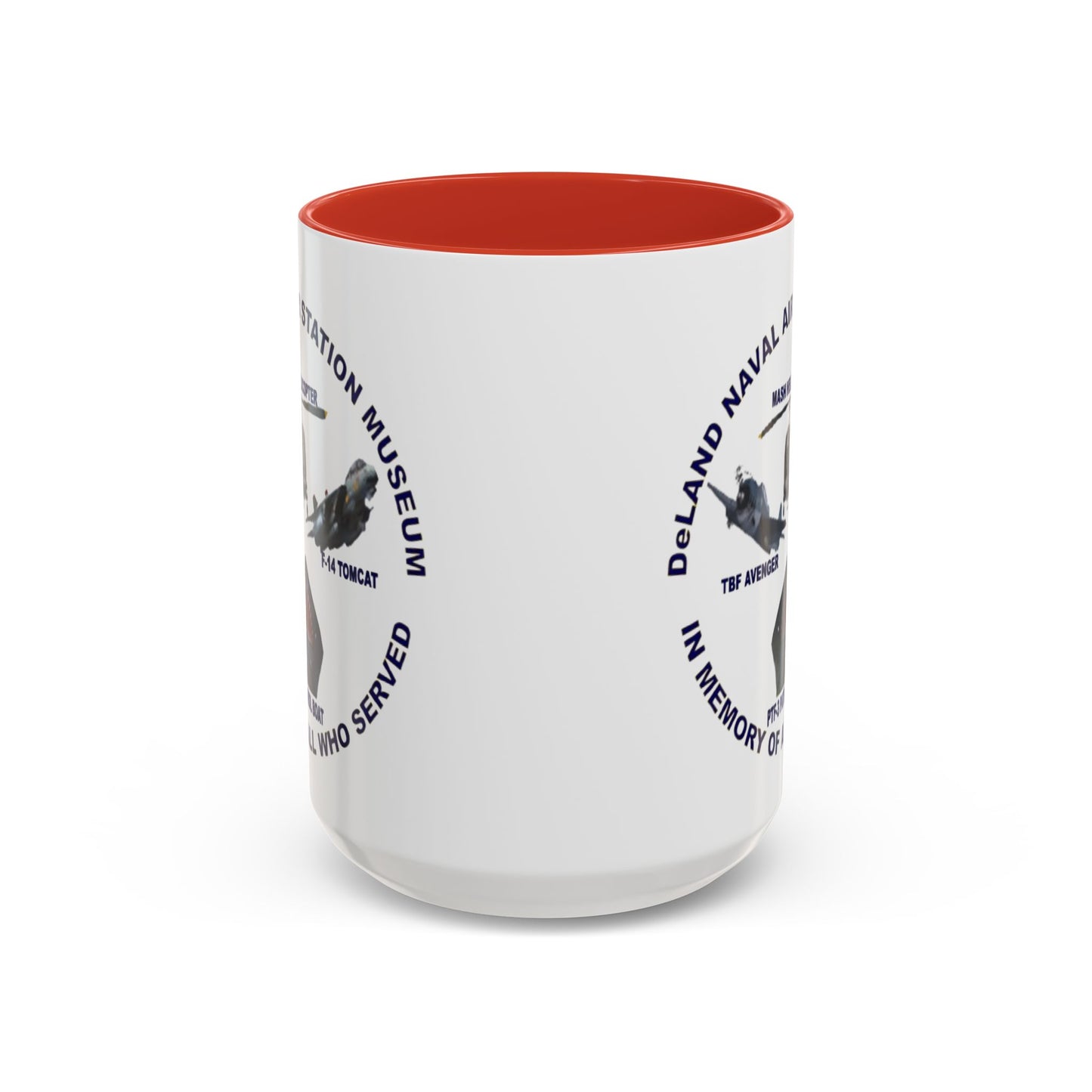 DNASM Student art White Accent Mug by theGreenDragonTavern.shop