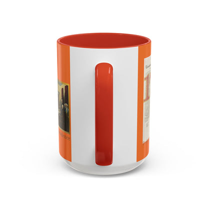 Declaration of Independence Orange Accent Mug by theGreenDragonTavern.shop