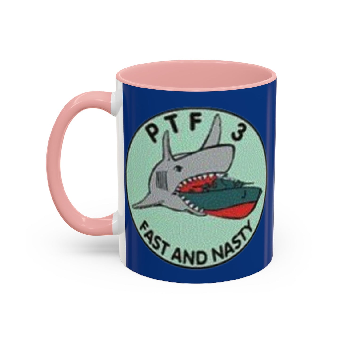 DNASM PTF-3 Blue Accent Mug by theGreenDragonTavern.shop