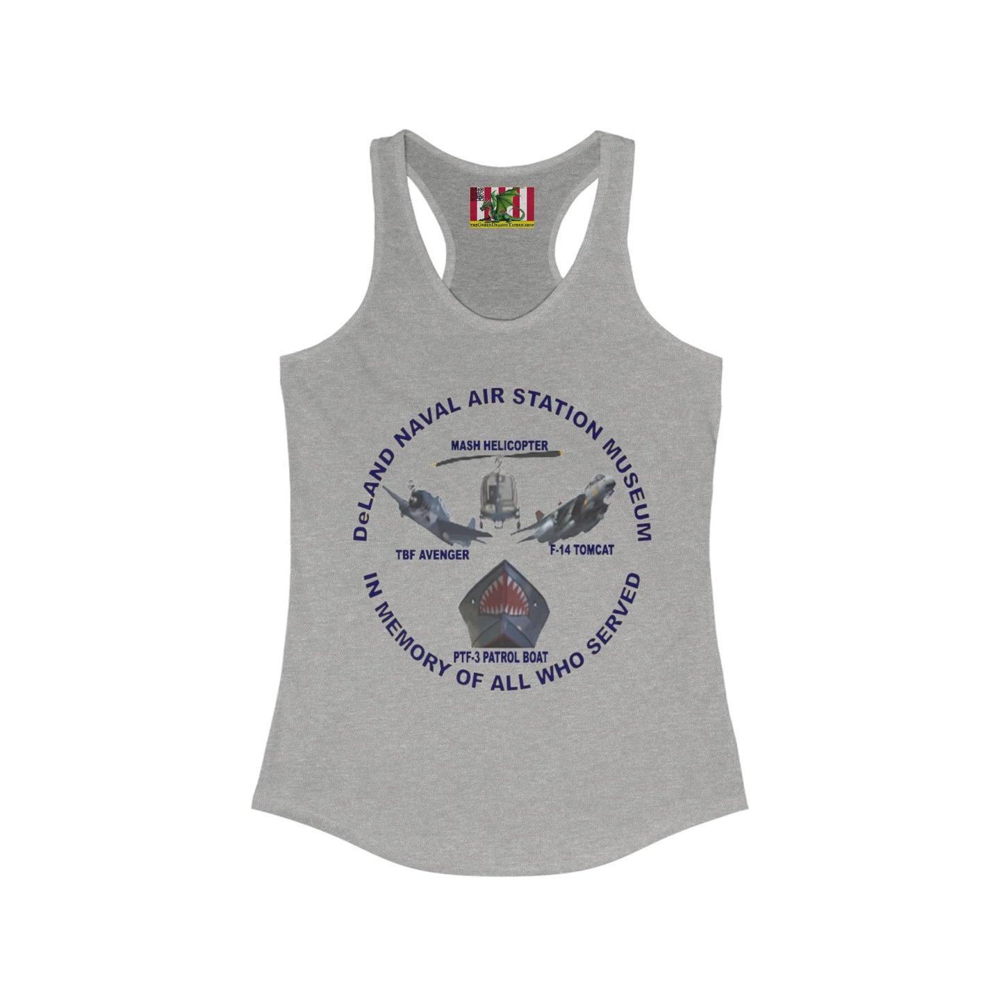DNASM Student Art Women's Racerback Tank Top by theGreenDragonTavern.shop