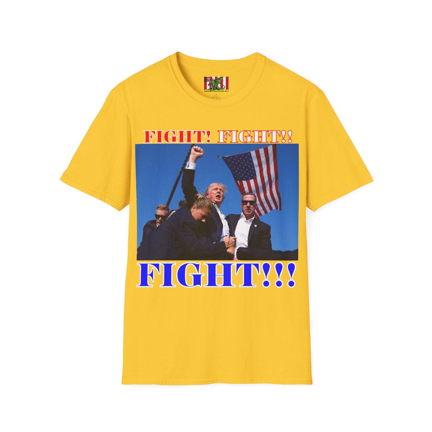 FIGHT! FIGHT!! FIGHT!!! Light colors Unisex T-Shirt by theGreenDragonTavern.shop