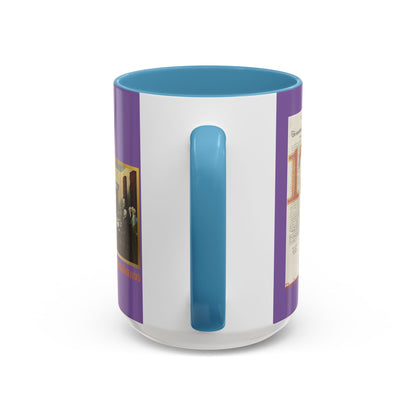 Declaration of Independence Light Purple Accent Mug by theGreenDragonTavern.shop