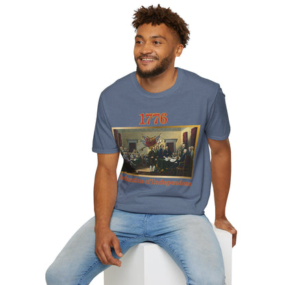 Declaration of Independence Dark colors Unisex T-Shirt by theGreenDragonTavern.shop