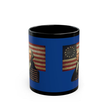 Washington's Earnest Prayer Blue Mug by theGreenDragonTavern.shop
