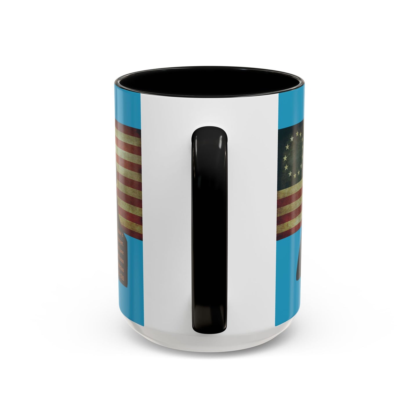 Washington's Earnest Prayer Turquoise Accent Mug by theGreenDragonTavern.shop